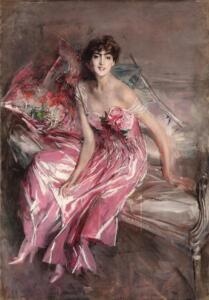 Giovanni Boldini - Signora In Rosa